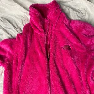 North Face hot pink coat
